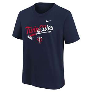 Men's Royce Lewis Minnesota Twins Nike Cream Name & Number T-Shirt