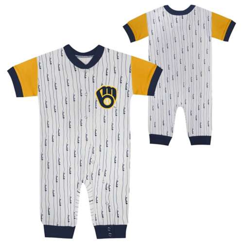 Genuine Stuff Baby Milwaukee Brewers Romper