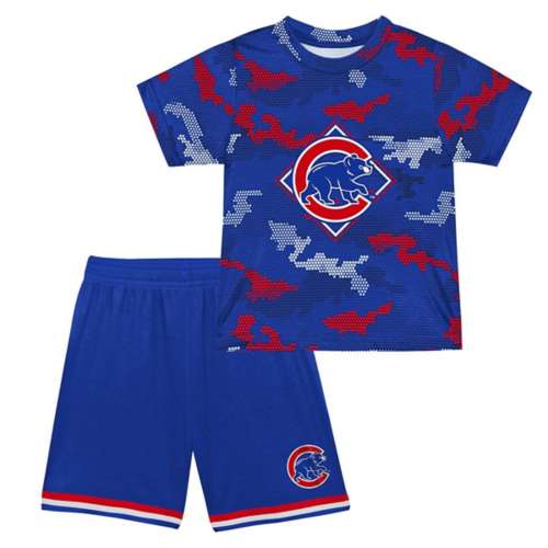 Genuine Stuff Toddler Chicago Cubs Fieldball Shirt & Short Set