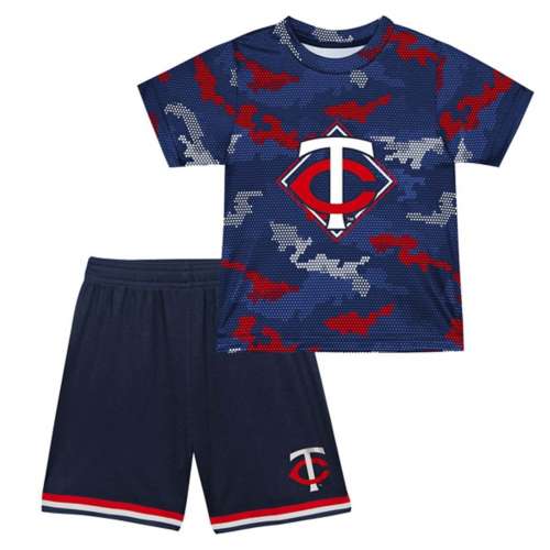 Genuine Stuff Toddler Minnesota Twins Fieldball Shirt & Short Set