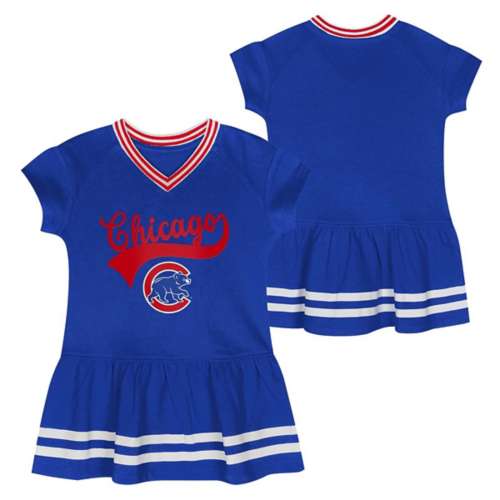 Genuine Stuff Toddler Girl Chicago Cubs Sweet Catch Dress