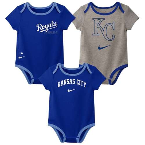 Nike Baby Kansas City Royals Fan Onesie Set