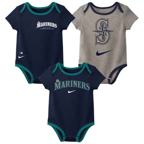 Nike Baby Seattle Mariners Fan Onesie Set