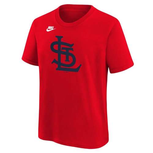 Nike Kids' St. Louis Cardinals Cooperstown Team Logo T-Shirt