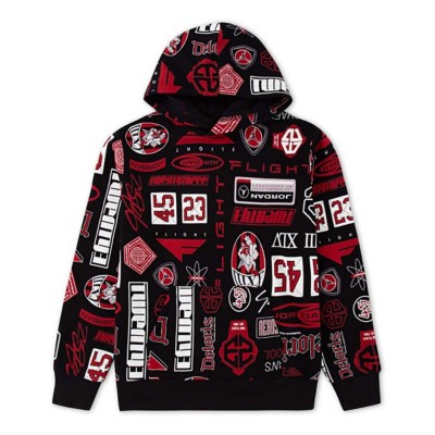 パーカー・フーディ Jordan Essential AOP Fleece Pullover Hoodie Jordan Essential AOP Fleece Pullover Hoodie | Champs Sports