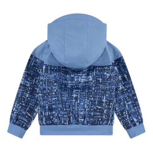 Toddler Boys' Nike Printed Windrunner Hooded Rain Jacket