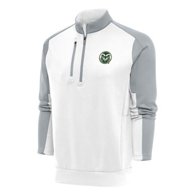 Washington Nationals Antigua Compression Long Sleeve Button-Down Shirt -  Gray/White