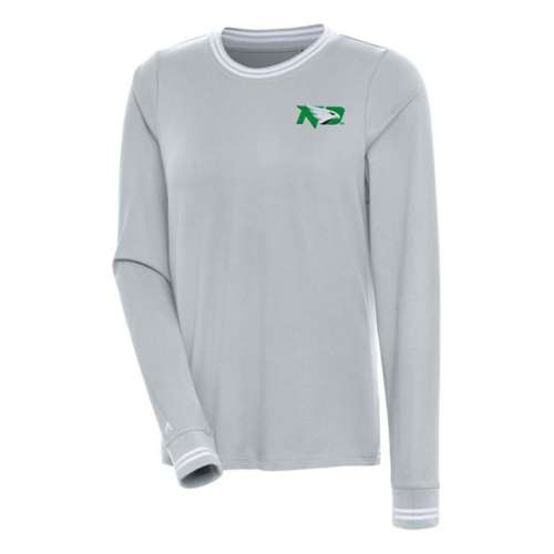 Antigua Women's North Dakota Fighting Hawks Homer Long Sleeve Blouse