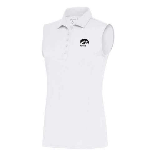 Buffalo Bills Antigua Women's Throwback Logo Tribute Polo - Black