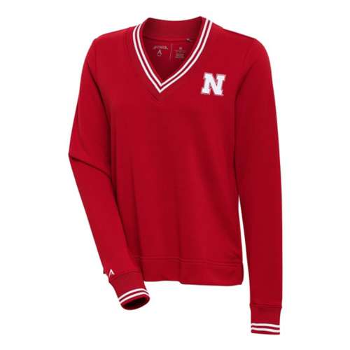 Washington Nationals Antigua Women's Parker V-Neck Pullover