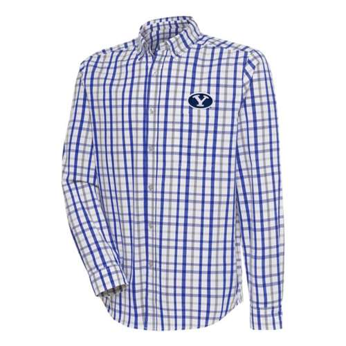 Antigua BYU Cougars Tending Long Sleeve Button Up
