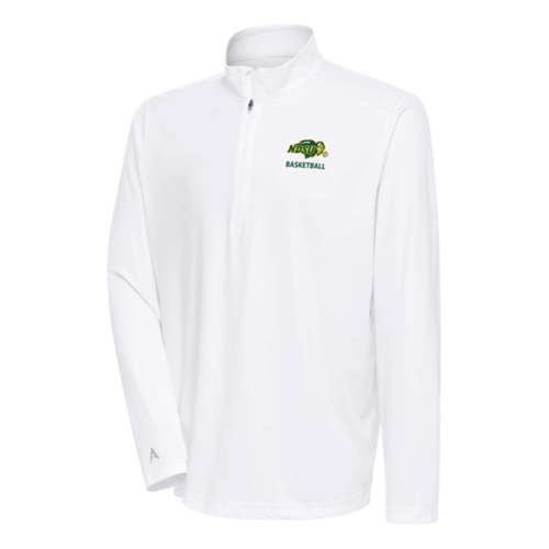 Antigua North Dakota State Bison Basketball Tribute Long Sleeve 1/4 Zip