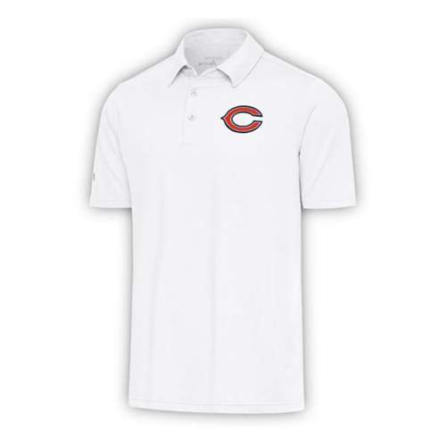 Chicago Bears Antigua Par Polo - White