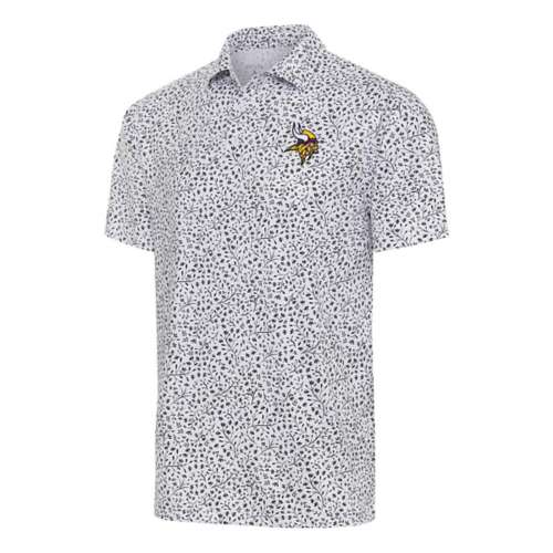 Antigua NFL Minnesota Vikings Men's Motion Polo, White, Small