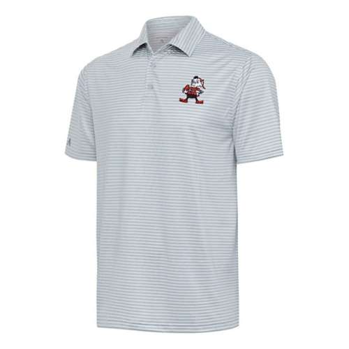 Antigua Cleveland Browns Brownie Skills Blue Polo