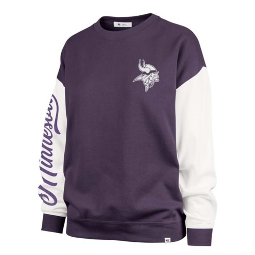 47 Brand Women's Minnesota Vikings Rise Crewneck