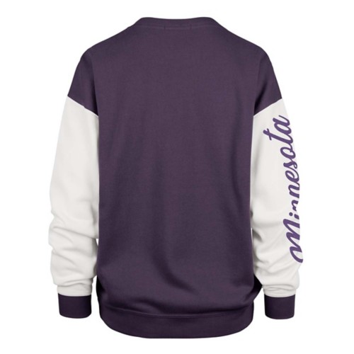 47 Brand Women's Minnesota Vikings Rise Crewneck