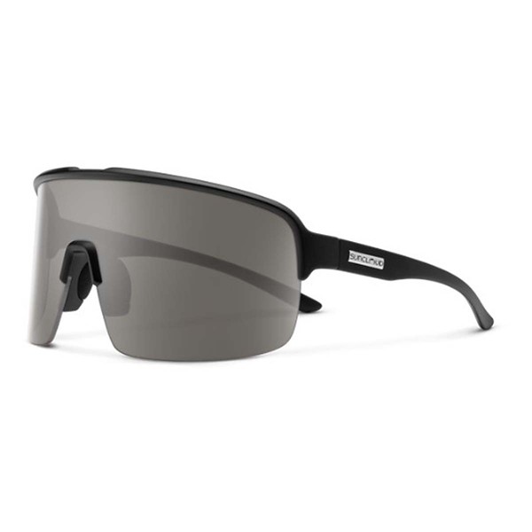 Men's Suncloud Amplify Polarized Sunglasses Matte Black/Polarized Grey