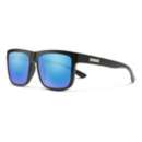 Matte Black/Polarized Blue Mirror