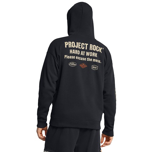 Men s Under Armour Project Rock Heavyweight Tools Full Zip Hoodie SCHEELS