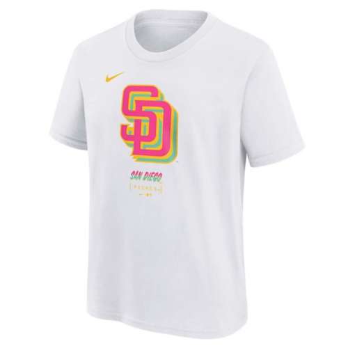 nike element Kids' San Diego Padres City Connect League Logo T-Shirt