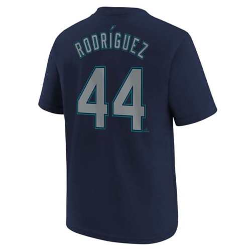 Nike Kids Seattle Mariners Julio Rodriguez 44 Home Name Number T Shirt