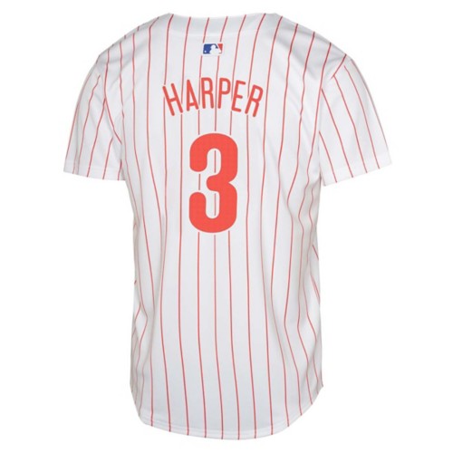 Nike Kids Philadelphia Phillies Bryce Harper 3 Home Jersey