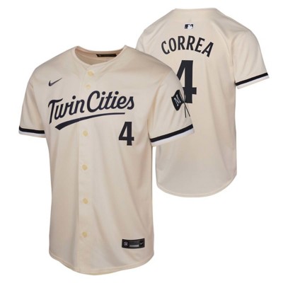 Carlos Correa outlet Minnesota Twins Nike Youth MLB jersey L