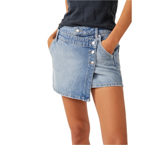 Women's Free People Wynne Denim Skirt