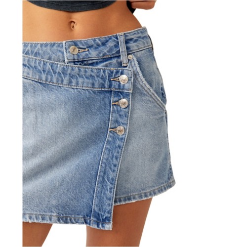 Women's Free People Wynne Denim Skirt