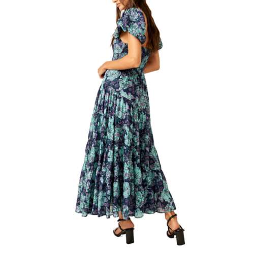 Women's Free People Sundrenched Sweetheart Maxi Gufo dress