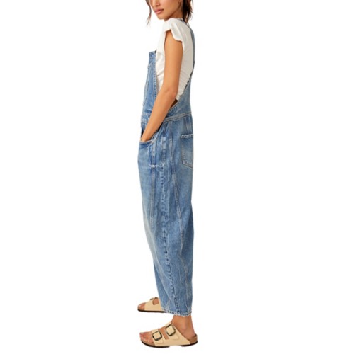 Women's Free People Good Luck Barrel Overalls