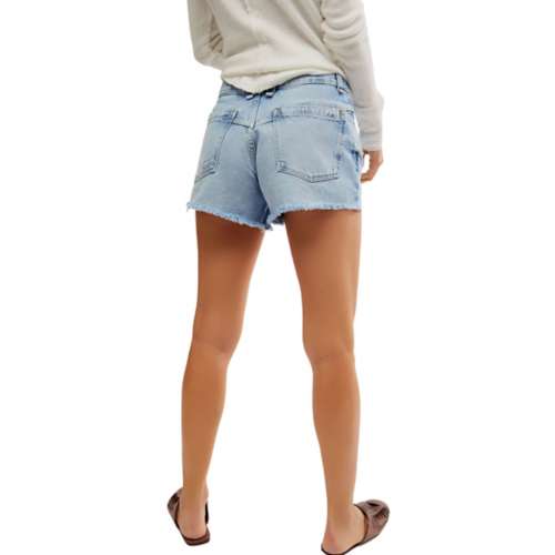 Women's Free People Now Or Never Jean Shorts
