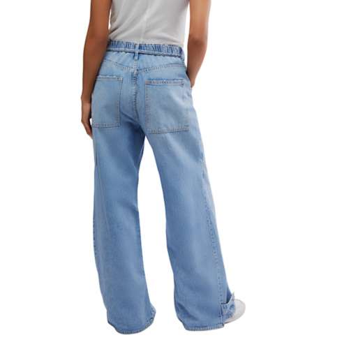 Women's Free People CRVY Outlaw Relaxed Fit Wide Leg Jeans