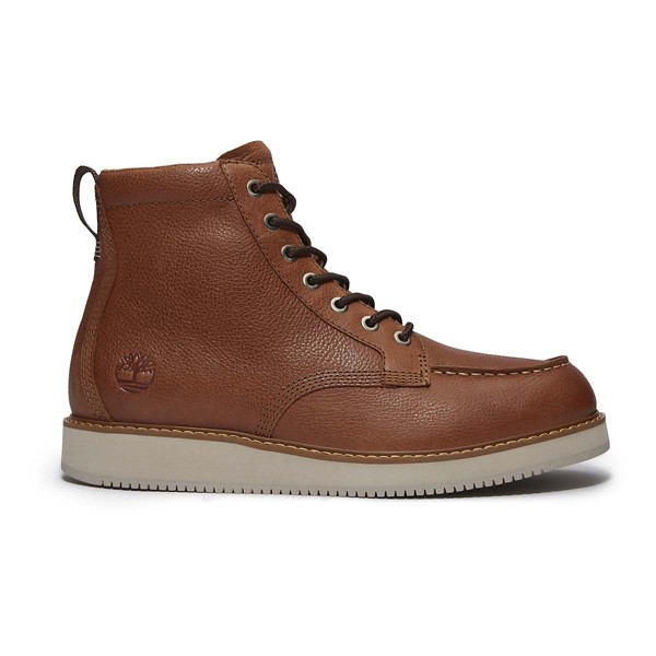 Men's Timberland Redwood Edge Mid Boots Outdoor 9 Medium Brown Full-Grain