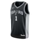 Nike Kids' San Antonio Spurs Victor Wembanyama #1 Icon Jersey