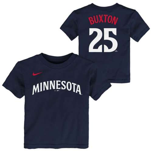 Nike Toddler Minnesota Twins Byron Buxton #25 Alternate Name & Number T-Shirt