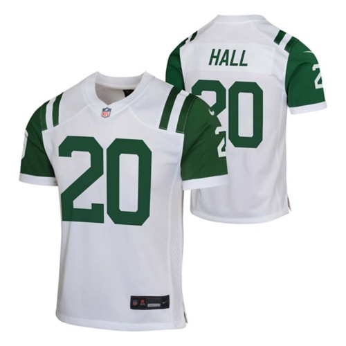 New York Jets Breece Hall 20 Nike Alternate Kids Jersey XLarge White