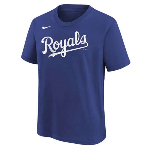 Nike Kids' Kansas City Royals Bobby Witt Jr #7 Name & Number T-Shirt