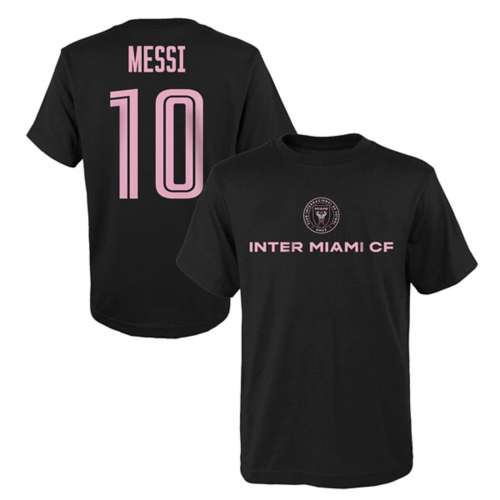 Genuine Stuff Kids' Inter Miami CF Lionel Messi #10 Name & Number T-Shirt