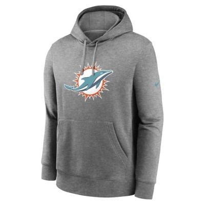 Men's Miami Dolphins Navy Zip Hoodie - Viraldes Store