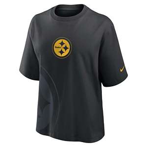 Witzenberg Sneakers Sale Online Pittsburgh Steelers Shirts T shirt girocollo con stampa Giallo