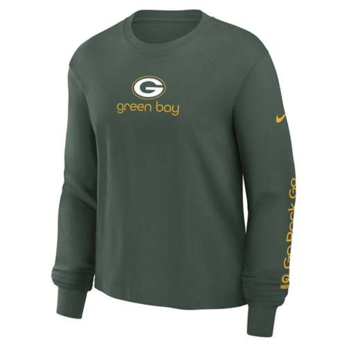 Nike Women s Green Bay Packers Boxy Long Sleeve T Nike KYRIE 5 GS YOUNG ATHLETES SPORT Witzenberg Sneakers Sale Online Shirt