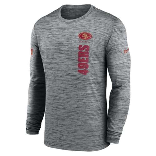 Nike San Francisco 49ers 2024 Sideline Velocity Long Sleeve T-Shirt