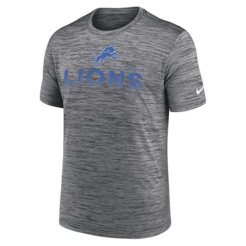 nike Grey Detroit Lions Modified Velocity T-Shirt