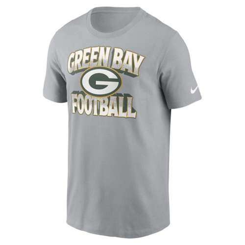 Green Bay Packers Nike Titletown T-Shirt Small Grey Heather