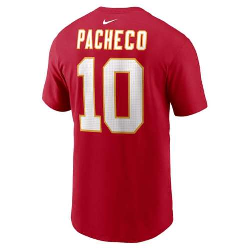Nike Kansas City Chiefs Isiah Pacheco #10 Name & Number T-Shirt