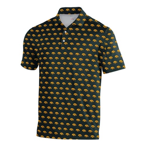 Under Armour Iowa Hawkeyes Iowa Tonal Logo Polo SCHEELS