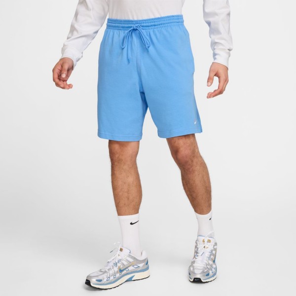 Men's Nike Club Knit Lounge Shorts Small University Blue/White