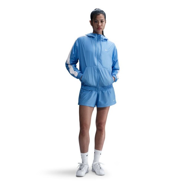 Women's Nike Sportswear Classic Wovens Jacket Large University Blue/White
